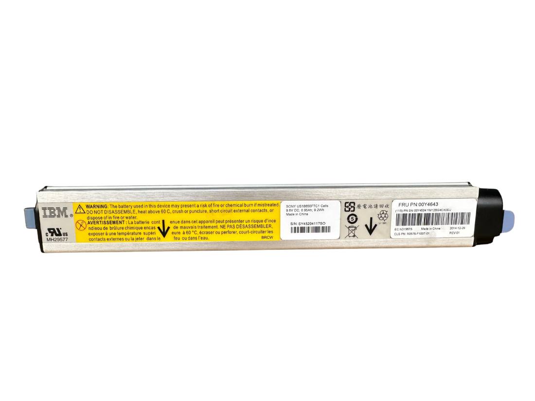 IBM Bateria do kontrolera V3700 v1 00Y4643
